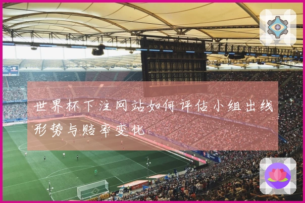世界杯下注网站如何评估小组出线形势与赔率变化