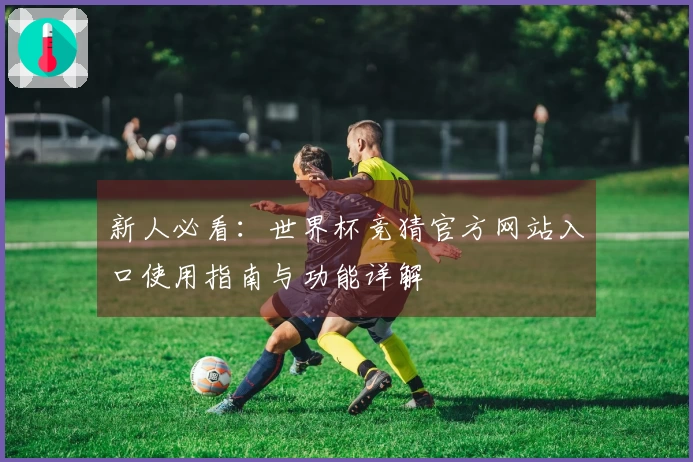 新人必看：世界杯竞猜官方网站入口使用指南与功能详解